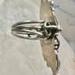 Long Labradorite ring size 6.75 sterling silver women