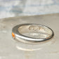 Vintage Carolyn Pollack Sterling Silver Multi Stone Mountain Inlay Southwestern Style Band Ring AS IS Size 5.75 3.2g 925
