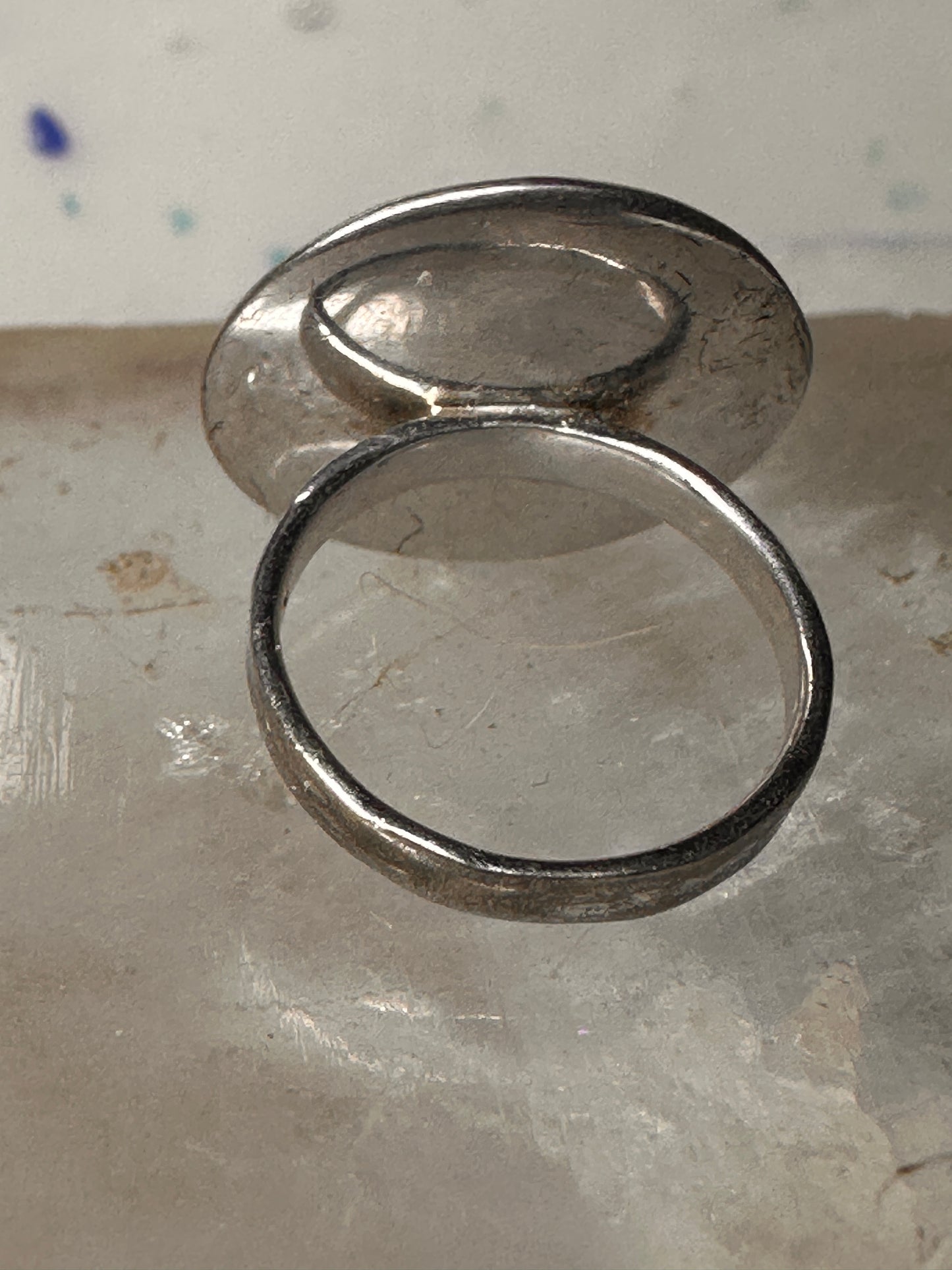 Love ring love word valentine band size 4 sterling silver women pinky girls