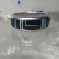 Onyx lab opal ring southwest band size 6.50 women girls