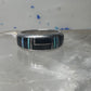 Onyx lab opal ring southwest band size 6.50 women girls