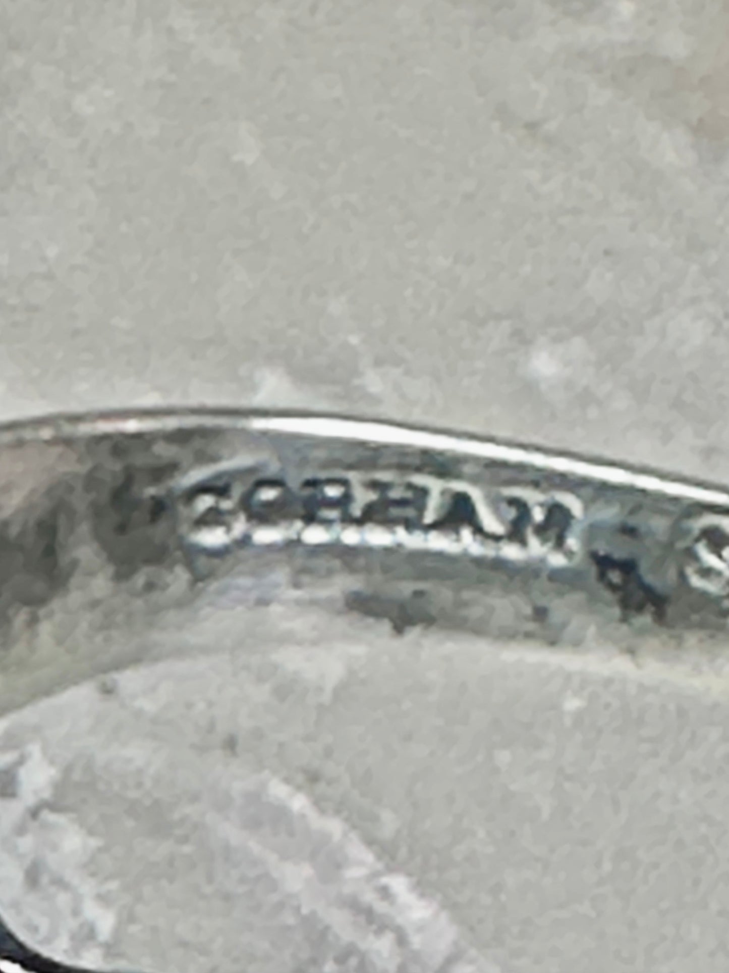 Gorham spoon ring Buttercup flower Band Floral pinky size 4 sterling silver women girl