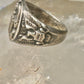 Eagle ring USA band band Size 5.75 sterling silver women men