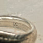 Vintage Towle Sterling Silver Candlelight Turquoise Spoon Ring Size 6 6.1g 925