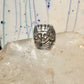 King Tut ring Egyptian Pharaoh Face band size 6 sterling silver women men