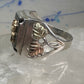 Deer ring Black Hills Gold size 10 sterling silver women men