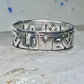 Love Laugh Live Ring Vintage Band size 6.75 sterling silver women girls