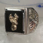 Deer ring Black Hills Gold size 10 sterling silver women men