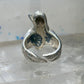 Bird ring sterling silver size 6 adj open band Peace dove women