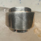 Vintage Mexico Sterling Silver Modernist Bypass Ribbon Wrap Ring Size 6.75 11.9g 925