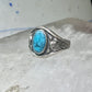 Navajo Phoenix Bell trading Ring Turquoise Band size 5.75 sterling silver women girls