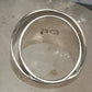 Vintage Mexico Sterling Silver Modernist Bypass Ribbon Wrap Ring Size 6.75 11.9g 925