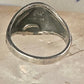 Horse ring size 6.75 cowgirl band by Bell sterling silver women