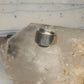 Vintage Mexico Sterling Silver Modernist Bypass Ribbon Wrap Ring Size 6.75 11.9g 925