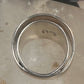 Vintage Mexico Sterling Silver Modernist Bypass Ribbon Wrap Ring Size 6.75 11.9g 925