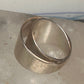 Vintage Mexico Sterling Silver Modernist Bypass Ribbon Wrap Ring Size 6.75 11.9g 925