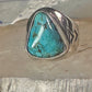 Navajo ring turquoise size 8.75  sterling silver women men