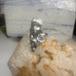 Vintage Sterling Silver Flowing Hair Art Nouveau Lady Face Ring Size 6.75 11.9g 925