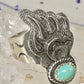 Bear ring Footprint track Navajo Running Bear band figurative size 6.50 sterling silver women men
