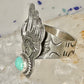 Bear ring Footprint track Navajo Running Bear band figurative size 6.50 sterling silver women men