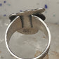 Bear ring Footprint track Navajo Running Bear band figurative size 6.50 sterling silver women men