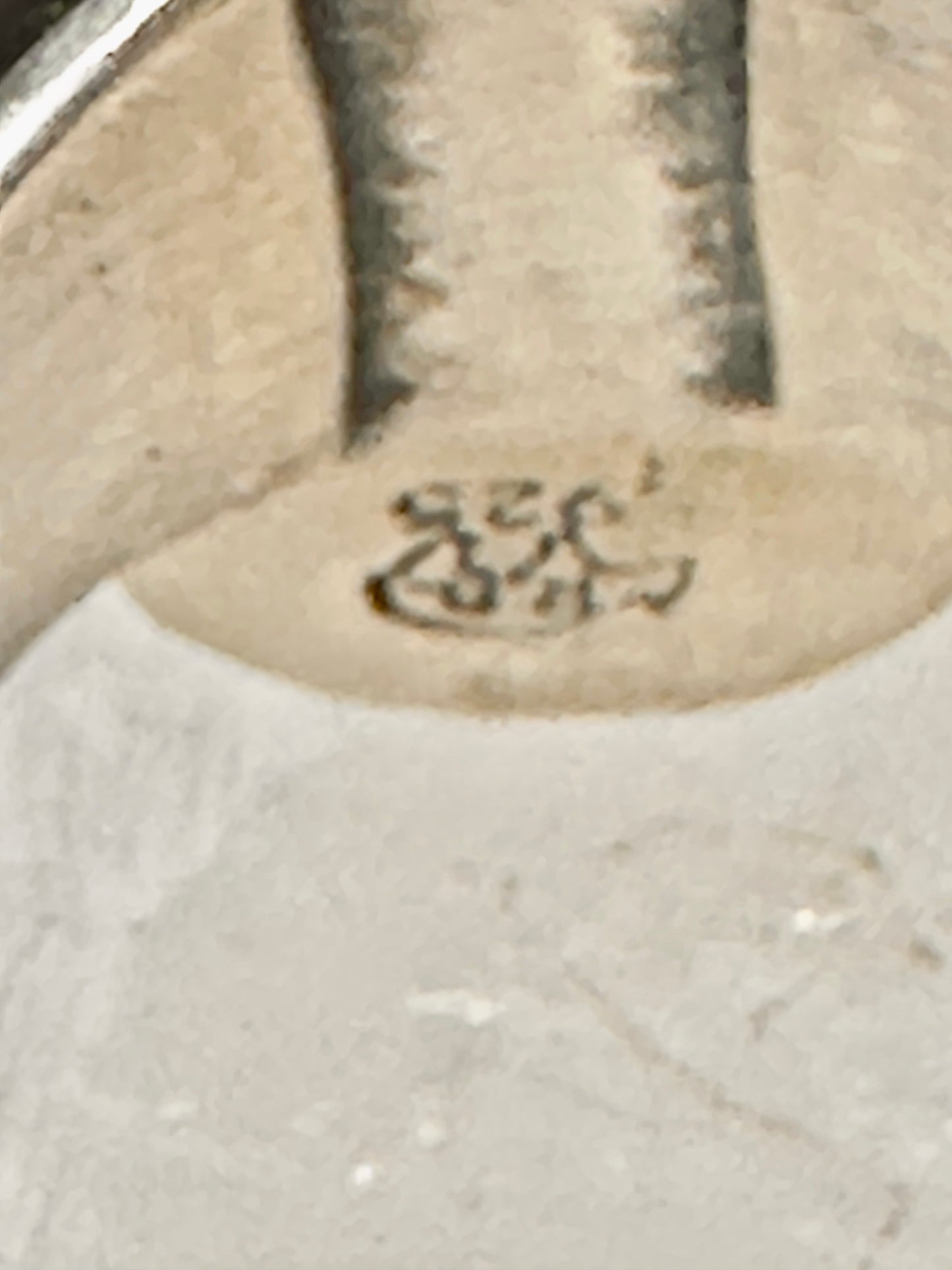 Bear ring Footprint track Navajo Running Bear band figurative size 6.50 sterling silver women men