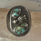 Navajo ring turquoise size 9.50 band sterling silver women men