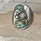 Navajo ring turquoise size 9.50 band sterling silver women men