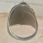 Navajo ring turquoise size 9.50 band sterling silver women men