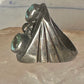 Navajo ring turquoise size 9.50 band sterling silver women men