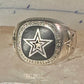 Dallas Cowboys ring football size 12.75 band sterling silver men