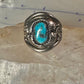 Navajo ring turquoise band size 11.25 band sterling silver men women