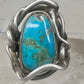 Turquoise ring size 6 turquoise brutalist southwest sterling silver sterling women