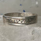 Kokopelli ring Skeets band Navajo size 16 14K sterling silver sterling men