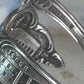 Spoon ring Vintage Washington DC spoon band size 4.75 sterling silver women girls