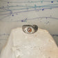 Vintage Eye ring size 11.50 snake surface design band sterling silver women men