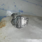 Spoon ring Vintage Washington DC spoon band size 4.75 sterling silver women girls