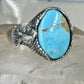 Eagle ring signed turquoise size 12 sterling silver Carolyn Pollack women men