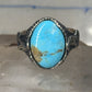 Eagle ring signed turquoise size 12 sterling silver Carolyn Pollack women men