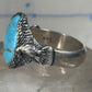 Eagle ring signed turquoise size 12 sterling silver Carolyn Pollack women men