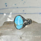 Eagle ring signed turquoise size 12 sterling silver Carolyn Pollack women men