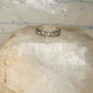 Vintage Black Hills Gold Landstrom Sterling Silver 12K Gold Leaf Band Ring Size 14 925