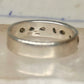 Vintage Black Hills Gold Landstrom Sterling Silver 12K Gold Leaf Band Ring Size 14 925