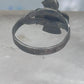 Phoenix ring Turquoise ring Navajo band size 4.50 sterling silver women girls