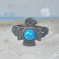 Phoenix ring Turquoise ring Navajo band size 4.50 sterling silver women girls