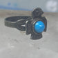 Phoenix ring Turquoise ring Navajo band size 4.50 sterling silver women girls