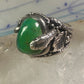 Southwest four snakes snake ring turquoise size 7.25 sterling silver women men
