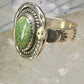 Navajo snake ring turquoise size 8.75 adj  sterling silver women