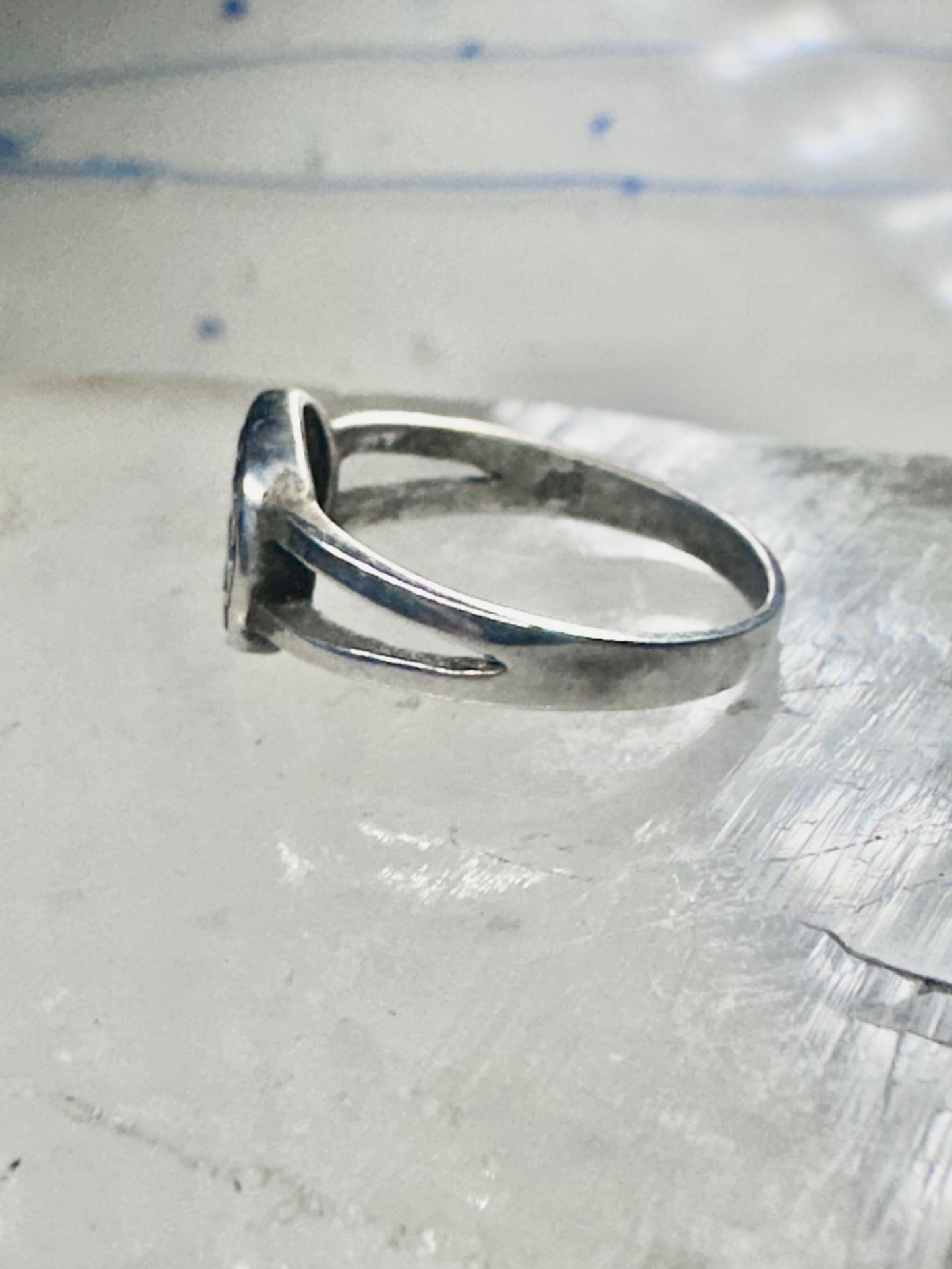 Celtic knot ring Circular knots band Size 6.50 sterling silver women girls