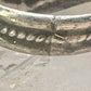 Navajo ring onyx ring leaves size 12.75 sterling silver women men